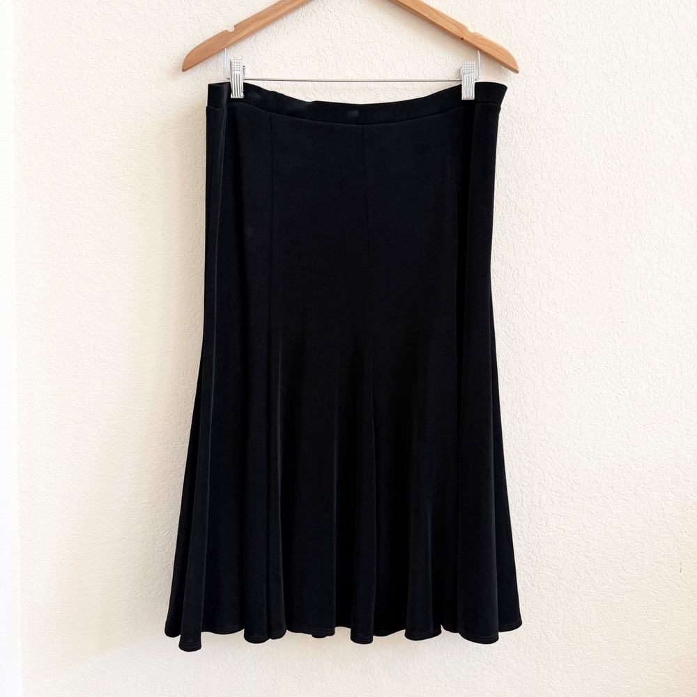 Chico's Black Midi Skirt - Picture 5 of 8